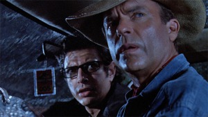 Pictured: Jeff Goldblum (left) and that guy from Jurassic Park (right)